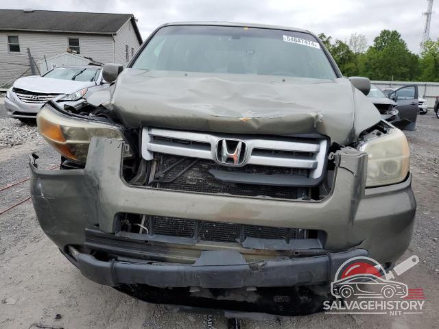 5FNYF18597B002168 2007 HONDA PILOT photo no. 5