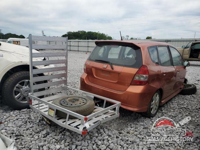 JHMGD38637S033813 2007 HONDA FIT photo no. 3
