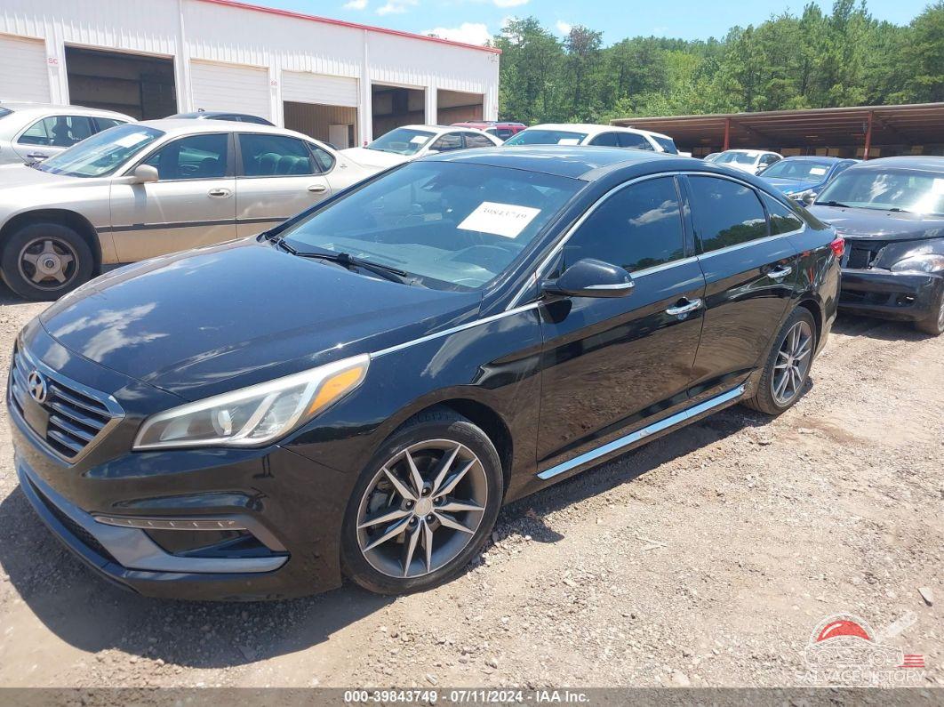5NPE34AB6FH065158 2015 HYUNDAI SONATA photo no. 2