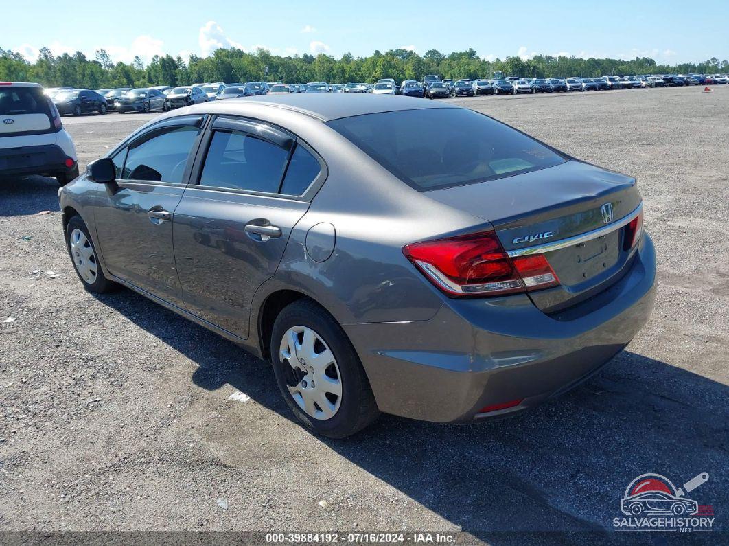 19XFB2F54DE047869 2013 HONDA CIVIC photo no. 3