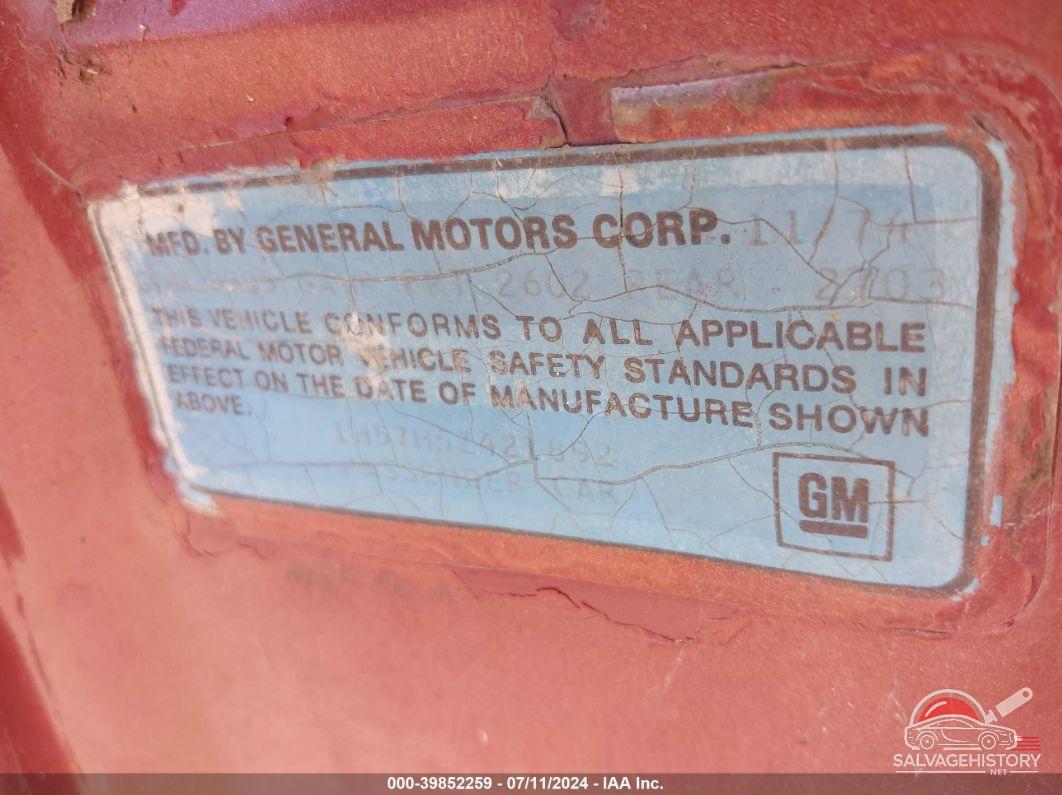 1H57H5Z421892 1975 CHEVROLET MONTE CARLO photo no. 9