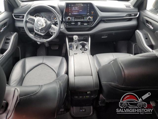 5TDLZRAH4NS103129 2022 TOYOTA HIGHLANDER photo no. 8