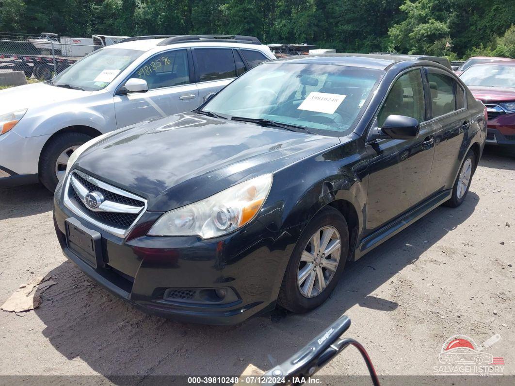 4S3BMBC67C3037378 2012 SUBARU LEGACY photo no. 2