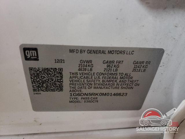 1G6DN5RK0M0146623 2021 CADILLAC CT5 photo no. 12