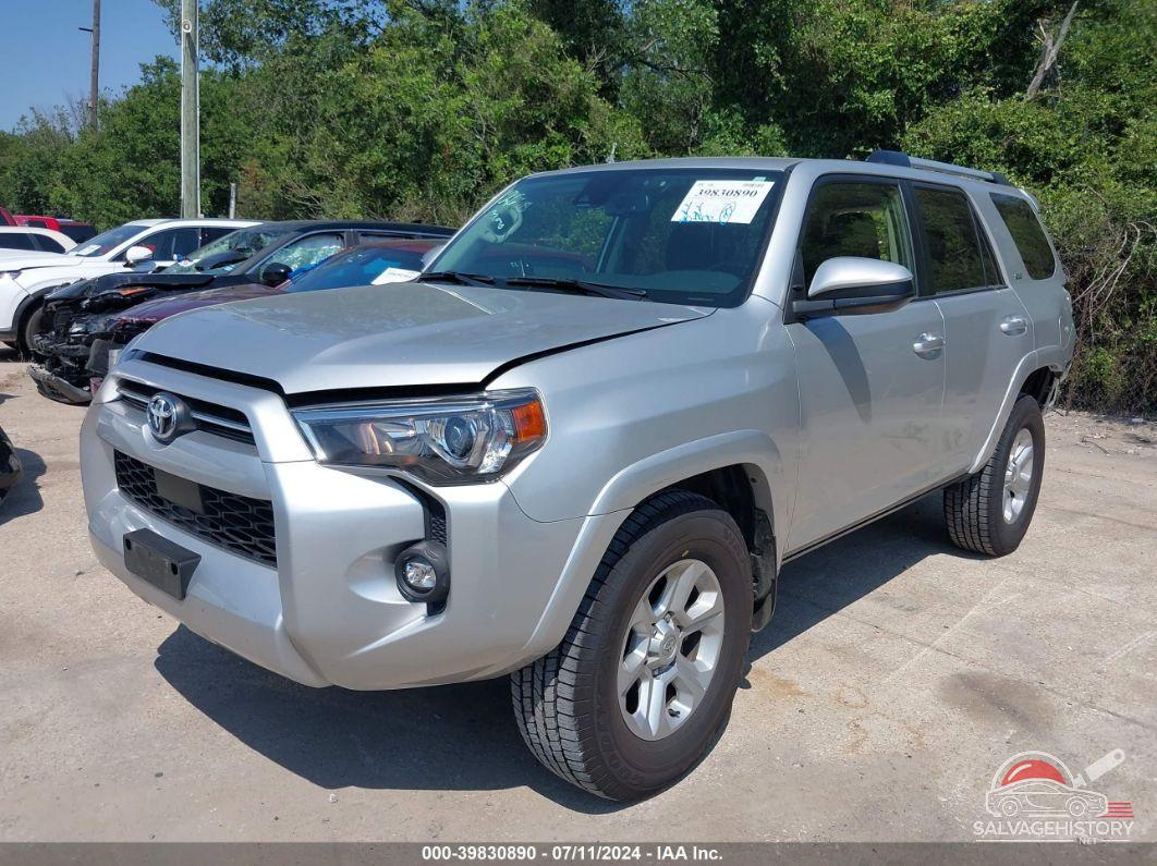 JTEEU5JR3P5284981 2023 TOYOTA 4RUNNER photo no. 2