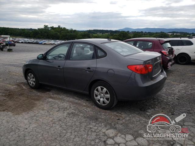 KMHDU46D09U636328 2009 HYUNDAI ELANTRA photo no. 2