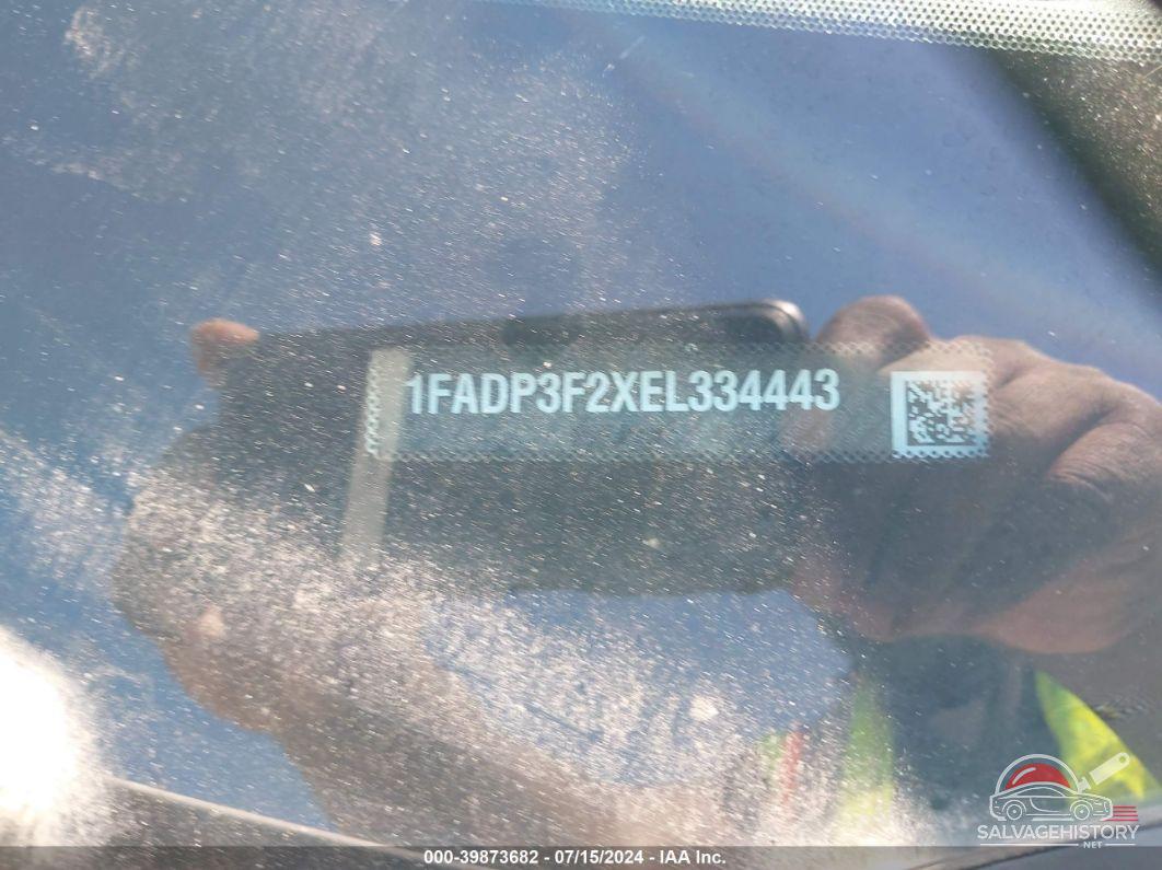 1FADP3F2XEL334443 2014 FORD FOCUS photo no. 9