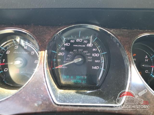1FAHP2EW7BG124600 2011 FORD TAURUS photo no. 9