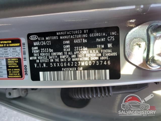 5XXG64J27MG073746 2021 KIA K5 photo no. 12