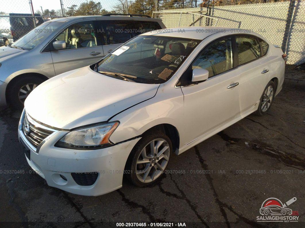 3N1AB7AP4DL737572 2013 NISSAN SENTRA photo no. 2