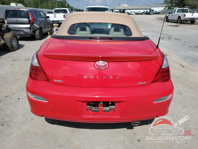 4T1FA38P98U146908 2008 TOYOTA CAMRY SOLA photo no. 6