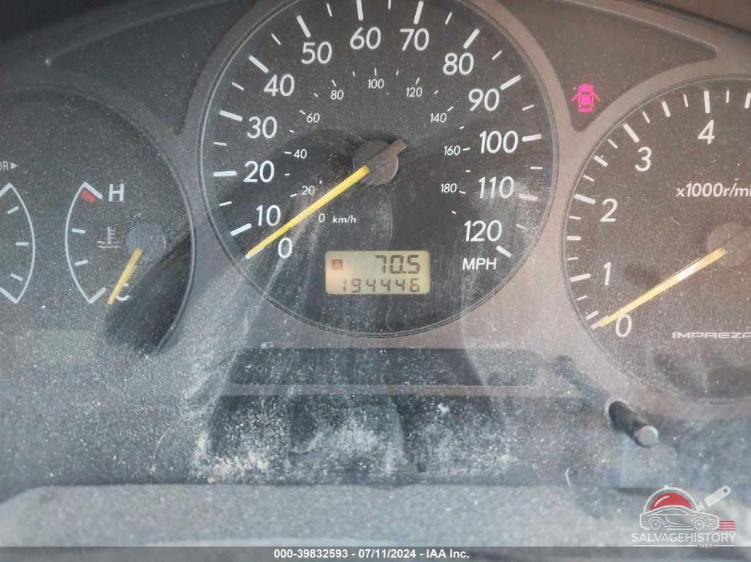 JF1GG68523G805738 2003 SUBARU IMPREZA OUTBACK SPORT photo no. 7