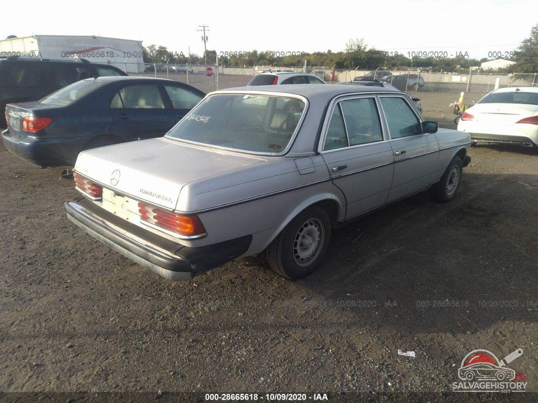 WDBAB33C1FA256123 1985 MERCEDES-BENZ 300 photo no. 4