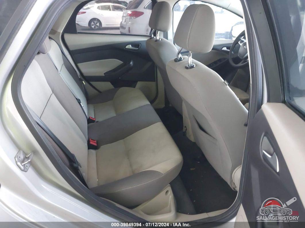 1FAHP3F29CL109879 2012 FORD FOCUS photo no. 8