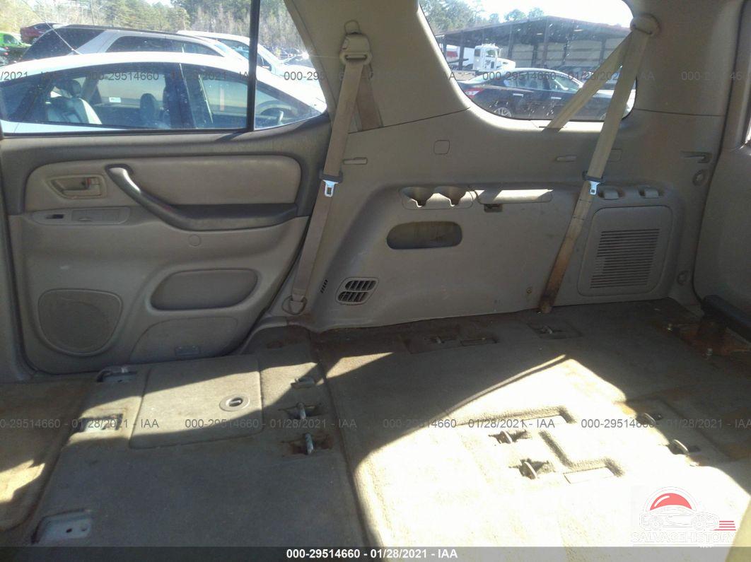 5TDZT34A42S128941 2002 TOYOTA SEQUOIA photo no. 8