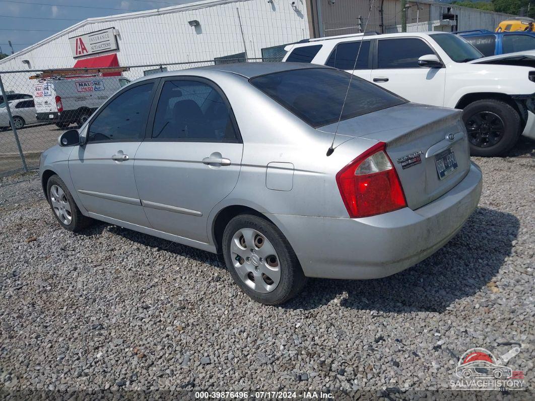 KNAFE121665289613 2006 KIA SPECTRA photo no. 3