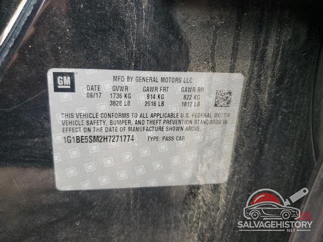 1G1BE5SM2H7271774 2017 CHEVROLET CRUZE photo no. 12