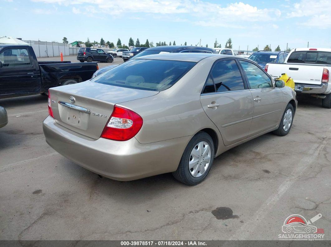 4T1BE32K13U732060 2003 TOYOTA CAMRY photo no. 4