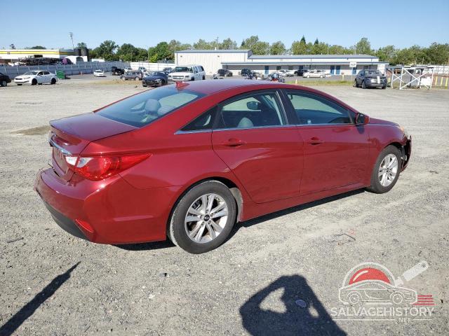5NPEB4ACXEH846999 2014 HYUNDAI SONATA photo no. 3