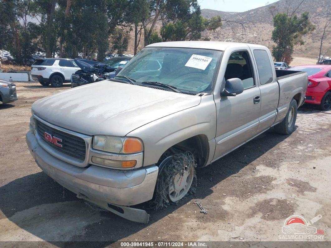 2GTEC19T311208797 2001 GMC NEW SIERRA photo no. 2