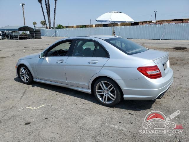 WDDGF4HB6CR203541 2012 MERCEDES-BENZ C-CLASS photo no. 2