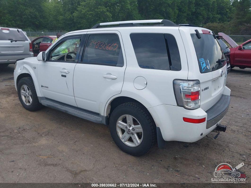 4M2CU39H18KJ50060 2008 MERCURY MARINER HYBRID photo no. 3