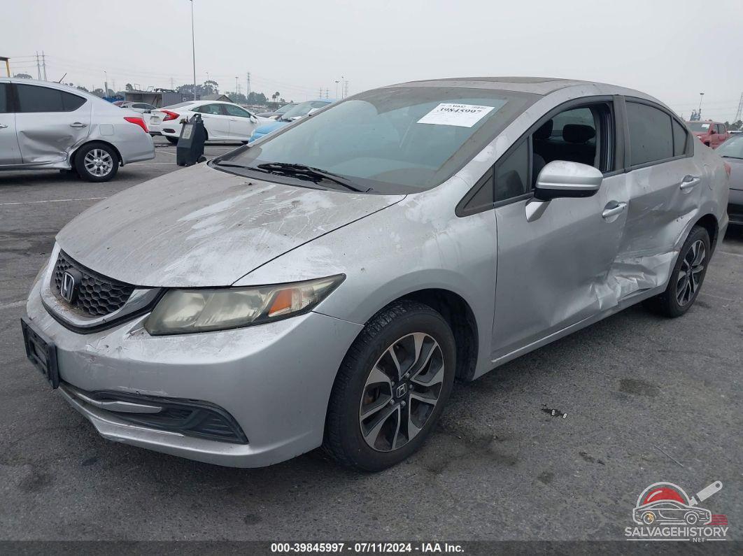 19XFB2F83FE003472 2015 HONDA CIVIC photo no. 2