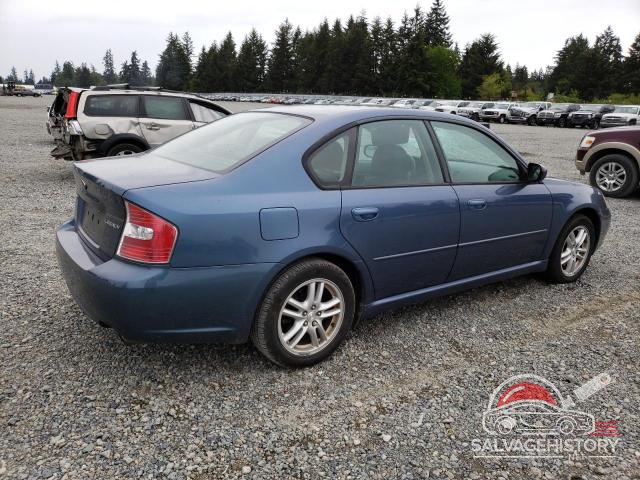 4S3BL626257216631 2005 SUBARU LEGACY photo no. 3