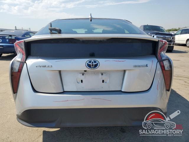 JTDKARFUXG3023735 2016 TOYOTA PRIUS photo no. 6