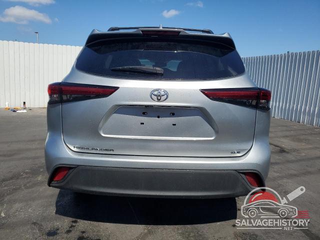 5TDGZRAH8MS521371 2021 TOYOTA HIGHLANDER photo no. 6