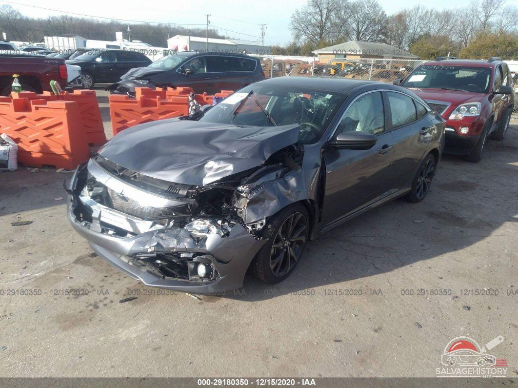 2HGFC2F82LH529753 2020 HONDA CIVIC SEDAN photo no. 2