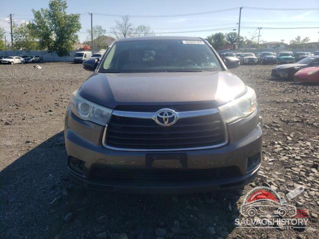 5TDBKRFH0FS195687 2015 TOYOTA HIGHLANDER photo no. 5