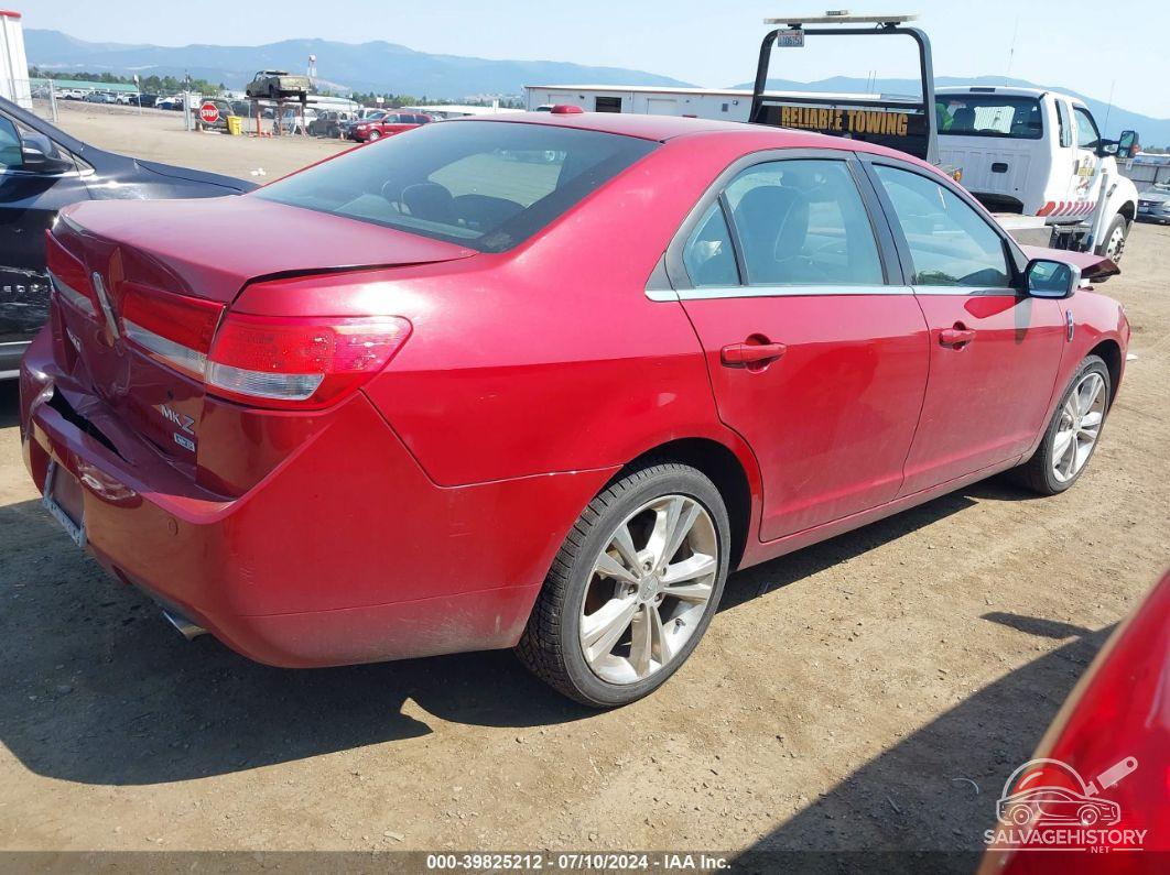 3LNHL2JC2AR626516 2010 LINCOLN MKZ photo no. 4