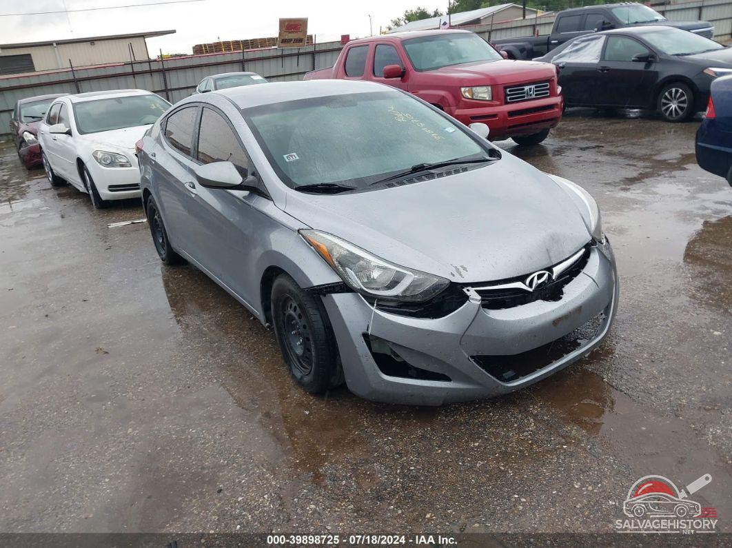 5NPDH4AEXGH758016 2016 HYUNDAI ELANTRA photo no. 22