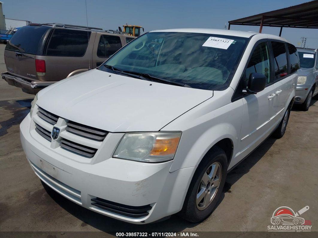 1D8HN44E49B517810 2009 DODGE GRAND CARAVAN photo no. 2