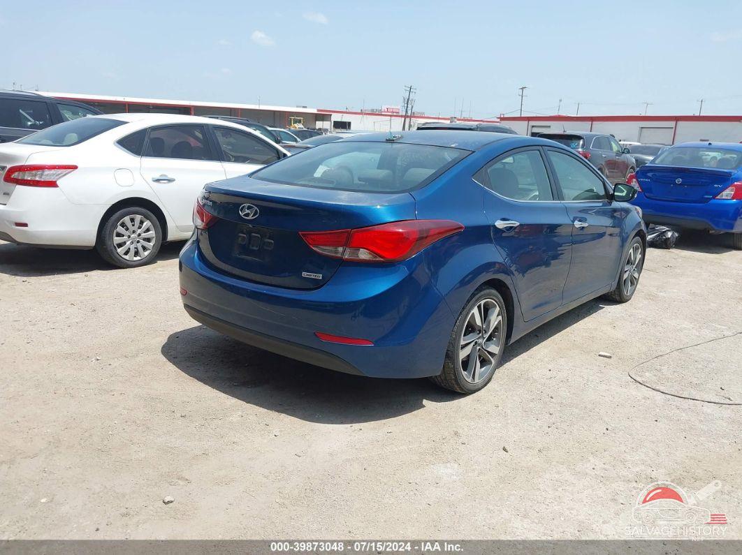 KMHDH4AE9EU120869 2014 HYUNDAI ELANTRA photo no. 4