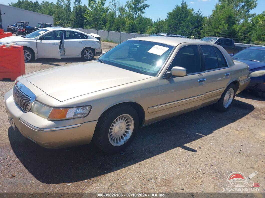2MEFM74W1YX669637 2000 MERCURY GRAND MARQUIS photo no. 2