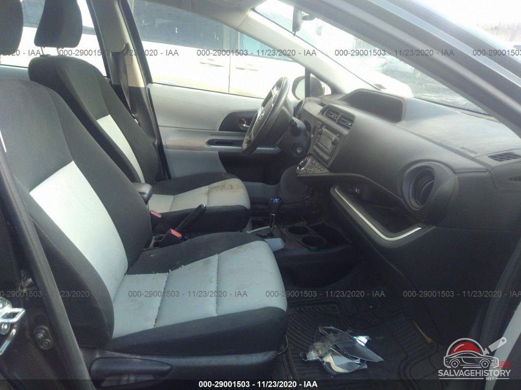 JTDKDTB38E1564843 2014 TOYOTA PRIUS C photo no. 5