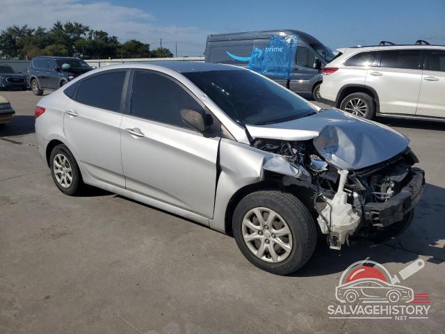 KMHCT4AE5EU665624 2014 HYUNDAI ACCENT photo no. 4