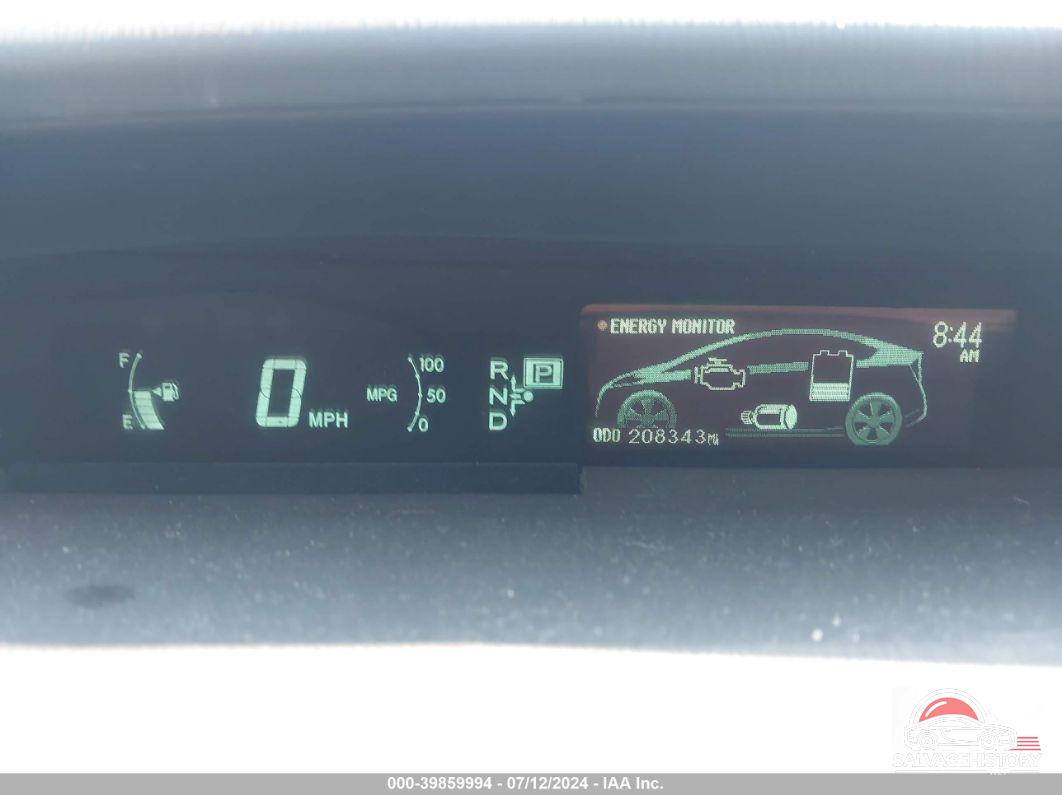 JTDKN3DU3A0241514 2010 TOYOTA PRIUS photo no. 7