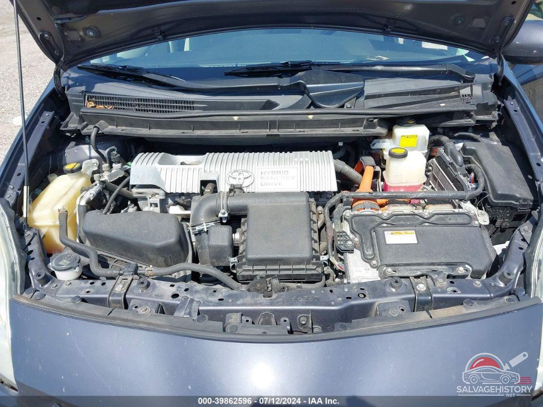 JTDKN3DUXE1776548 2014 TOYOTA PRIUS photo no. 10