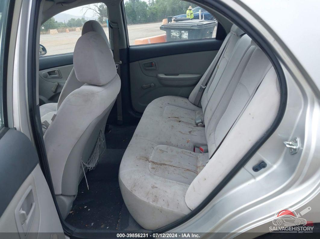 KNAFE222395621039 2009 KIA SPECTRA photo no. 8