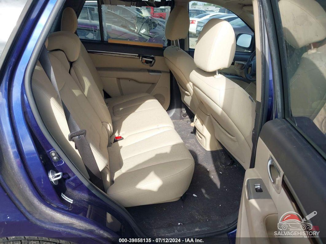5NMSGDAB2AH412661 2010 HYUNDAI SANTA FE photo no. 8
