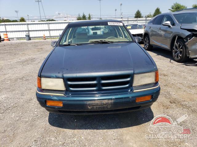 1B3XA4634PF581449 1993 DODGE SPIRIT photo no. 5