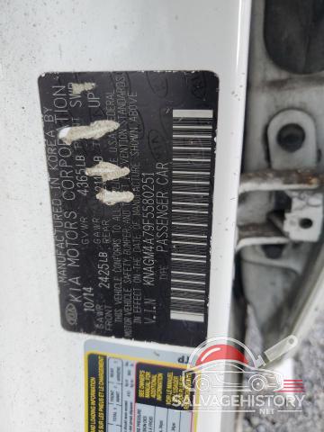 KNAGM4A79F5580251 2015 KIA OPTIMA photo no. 12