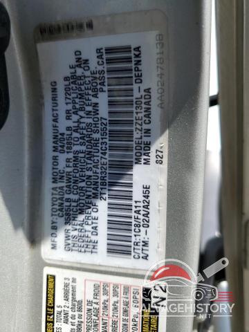 2T1BR32E74C315527 2004 TOYOTA COROLLA photo no. 13