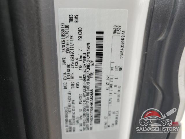1FMZK1YG8HKA52688 2017 FORD TRANSIT photo no. 13
