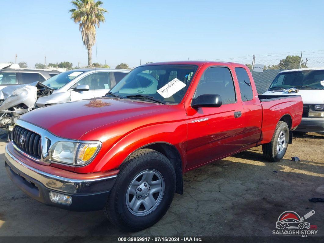 5TEVL52NX4Z397340 2004 TOYOTA TACOMA photo no. 2