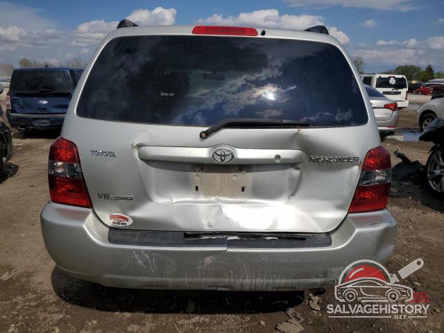 JTEEP21A450089188 2005 TOYOTA HIGHLANDER photo no. 6