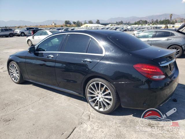 55SWF4KB8GU104597 2016 MERCEDES-BENZ C-CLASS photo no. 2